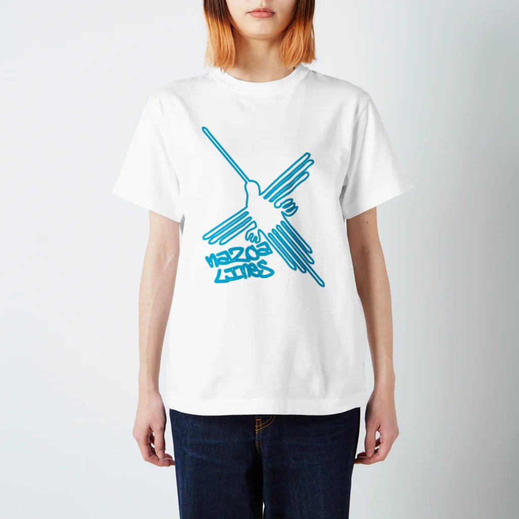 AURA_HYSTERICAのNazca_Lines スタンダードTシャツ