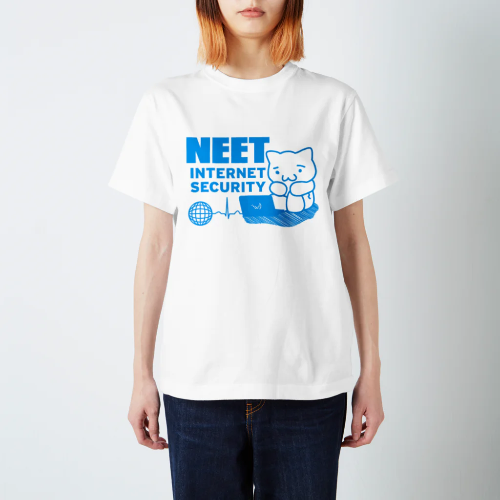 AURA_HYSTERICAのINTERNET_SECURITY Regular Fit T-Shirt