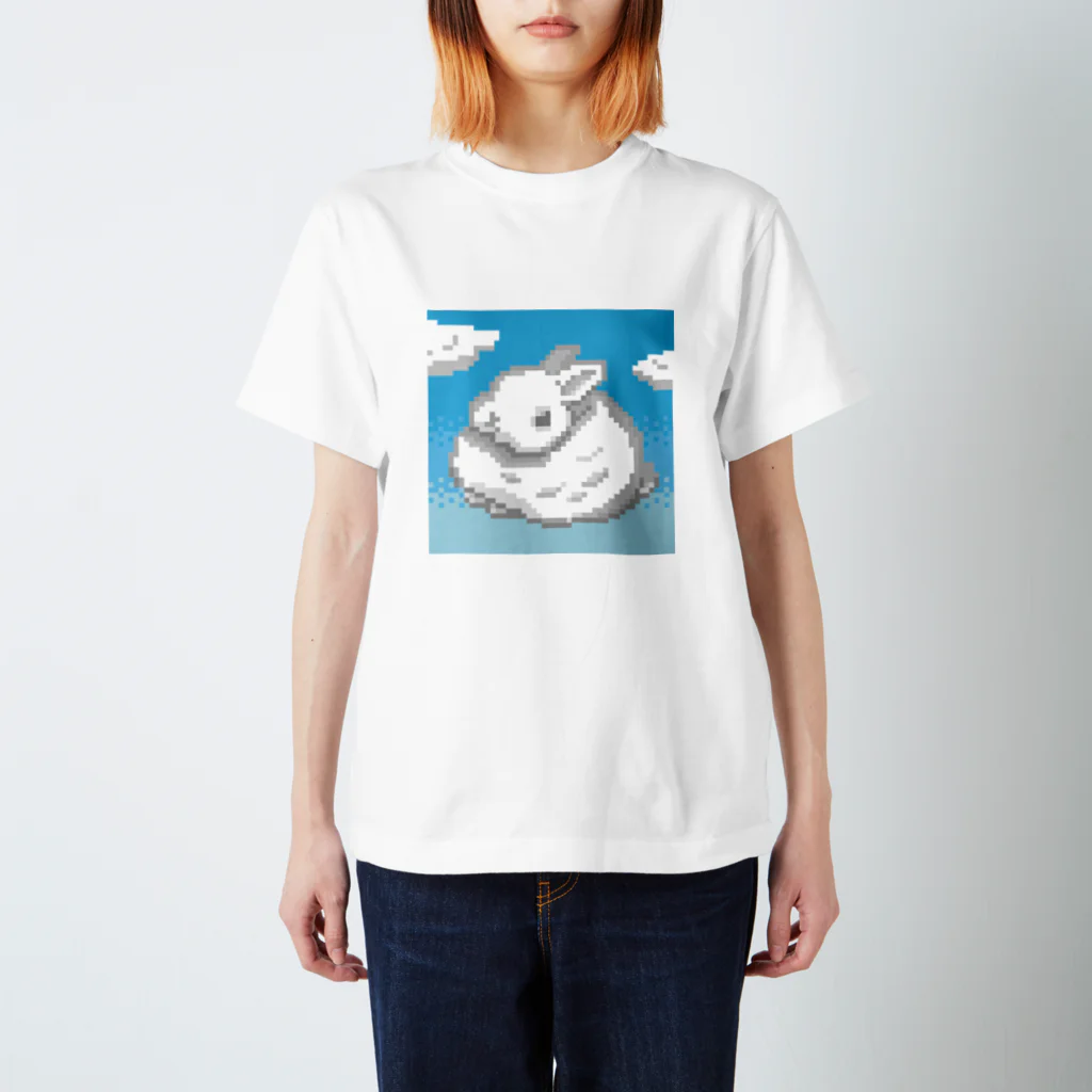 らびったけの雲うさぎ1 Regular Fit T-Shirt