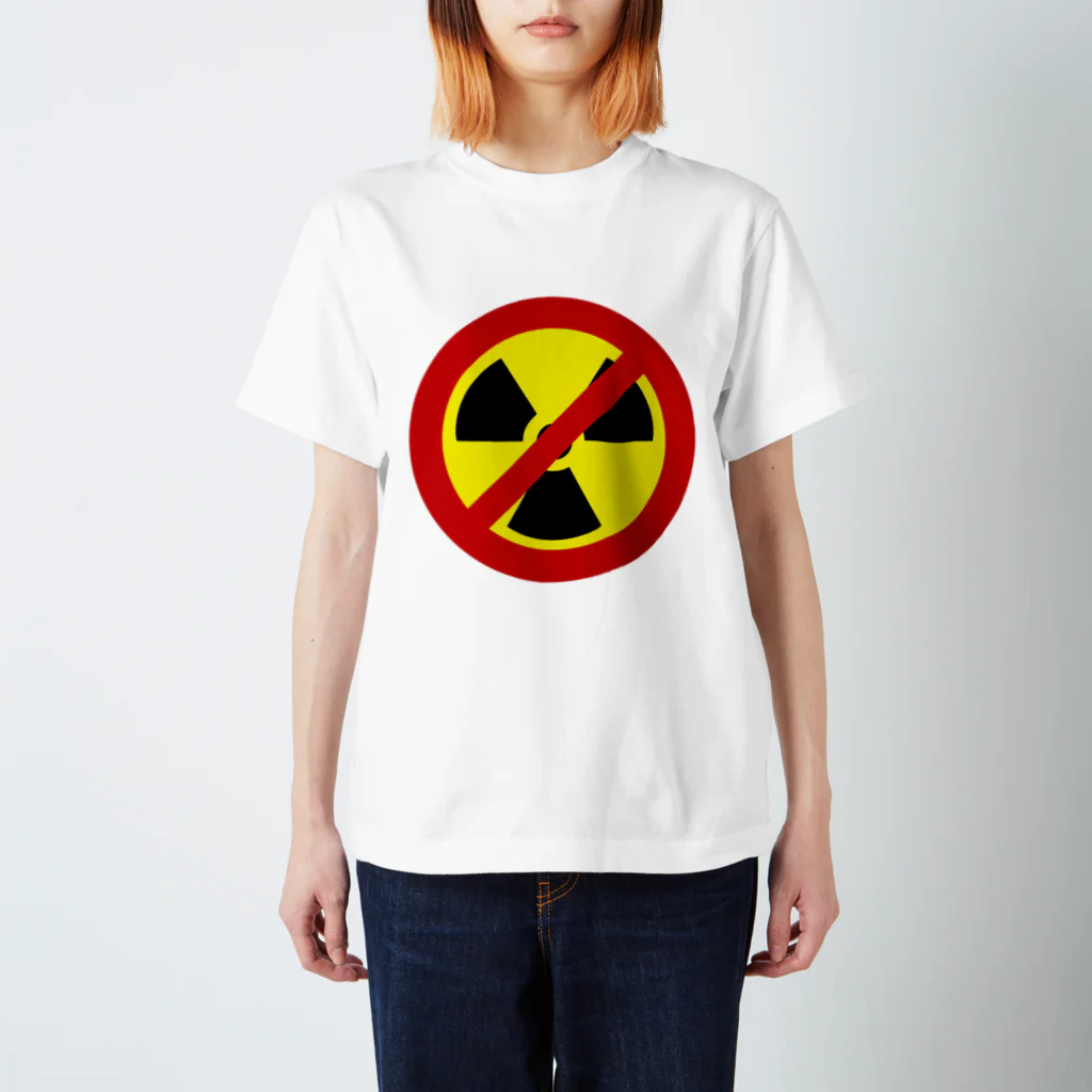 AURA_HYSTERICAのNO_NUKES スタンダードTシャツ