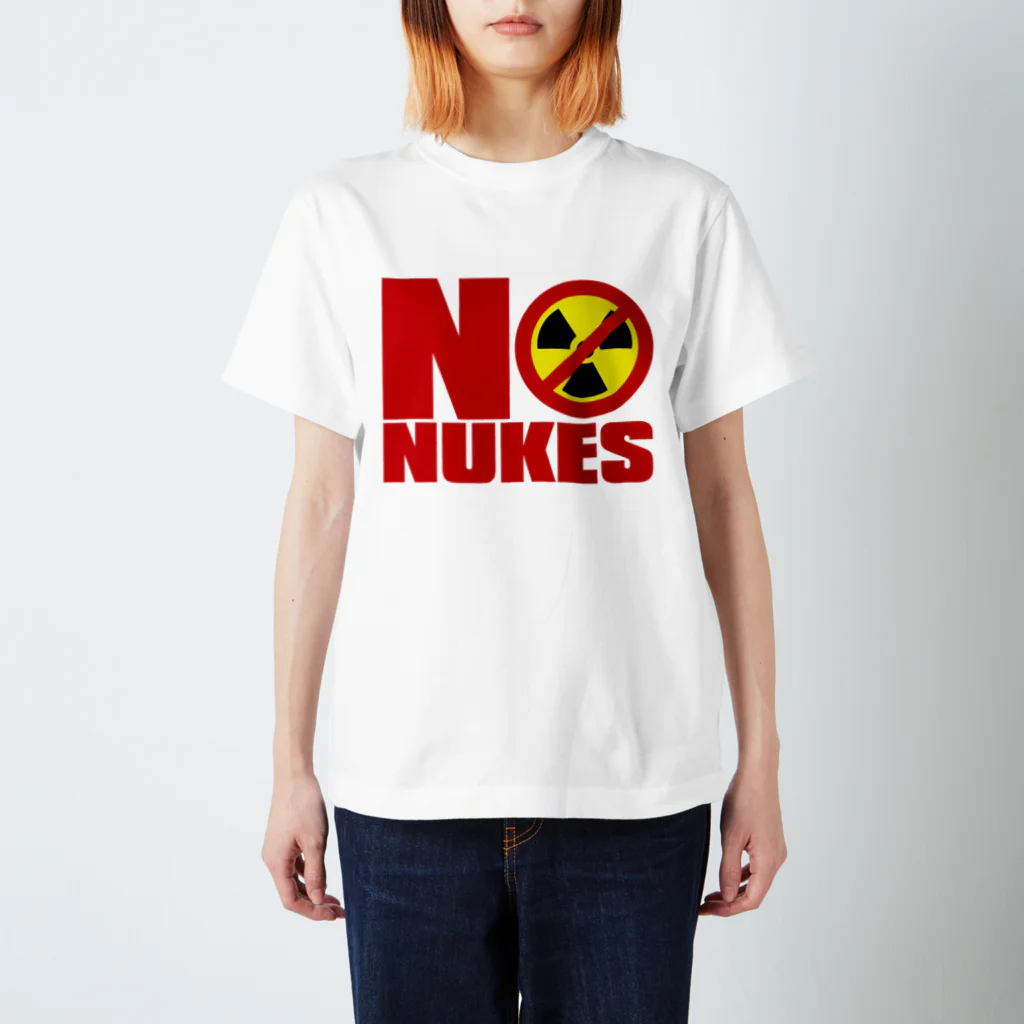 AURA_HYSTERICAのNO_NUKES スタンダードTシャツ