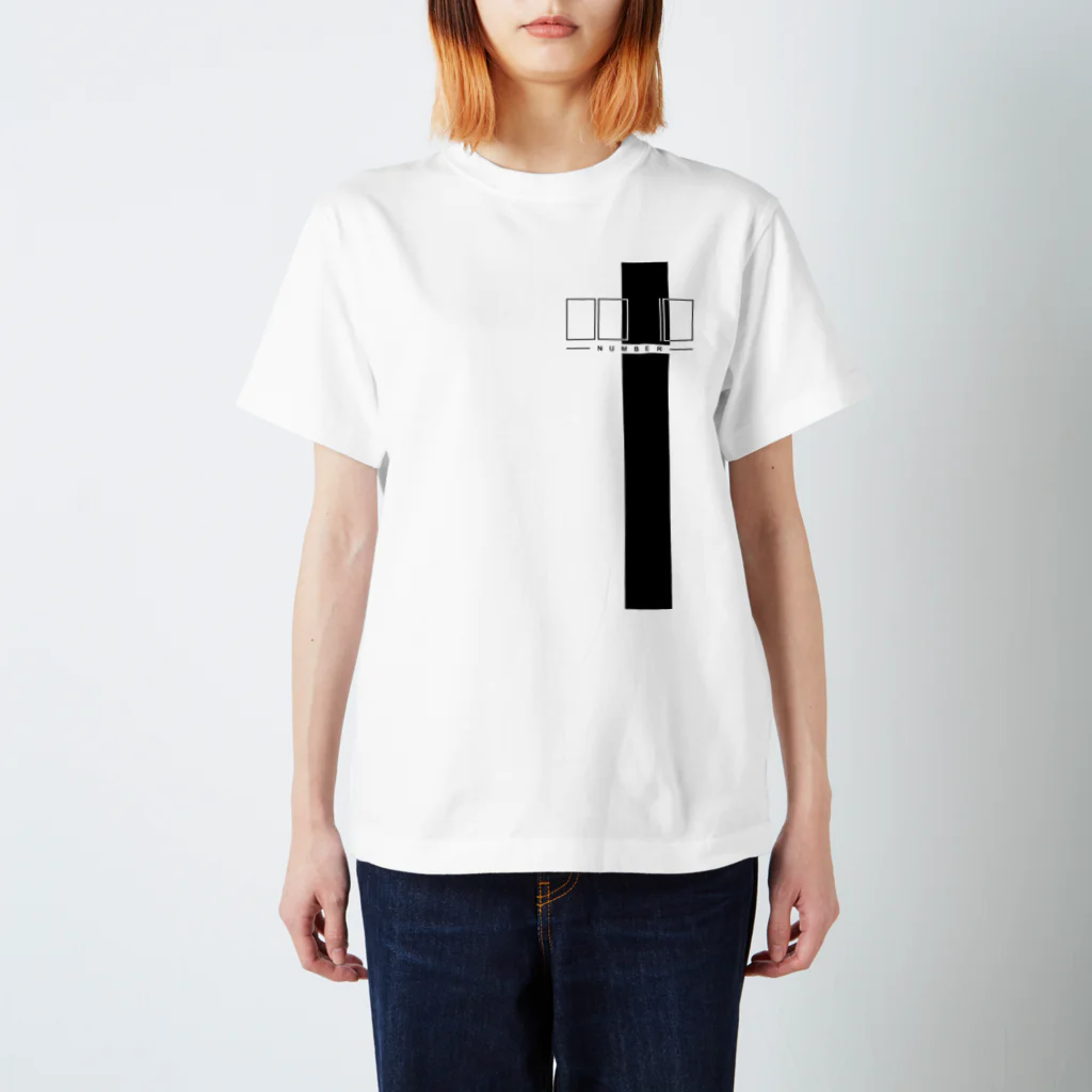 NUMBER -0000-の0010ｰNUMBERｰ Regular Fit T-Shirt