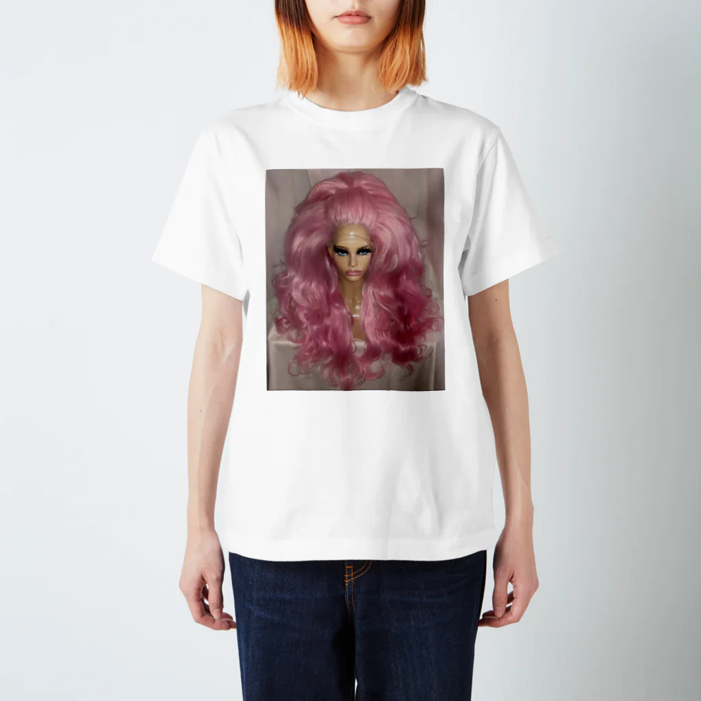 RaspberryのDRAG wigs スタンダードTシャツ