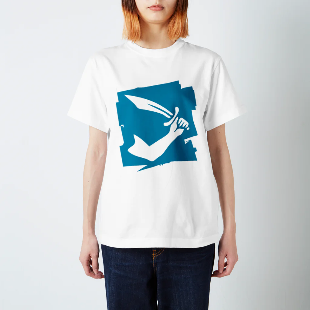 AURA_HYSTERICAのPIRATE_FLAG Regular Fit T-Shirt