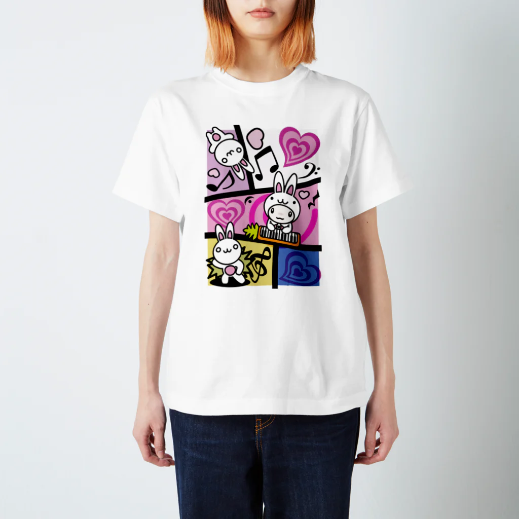 AURA_HYSTERICAのうさぎめそっど Regular Fit T-Shirt