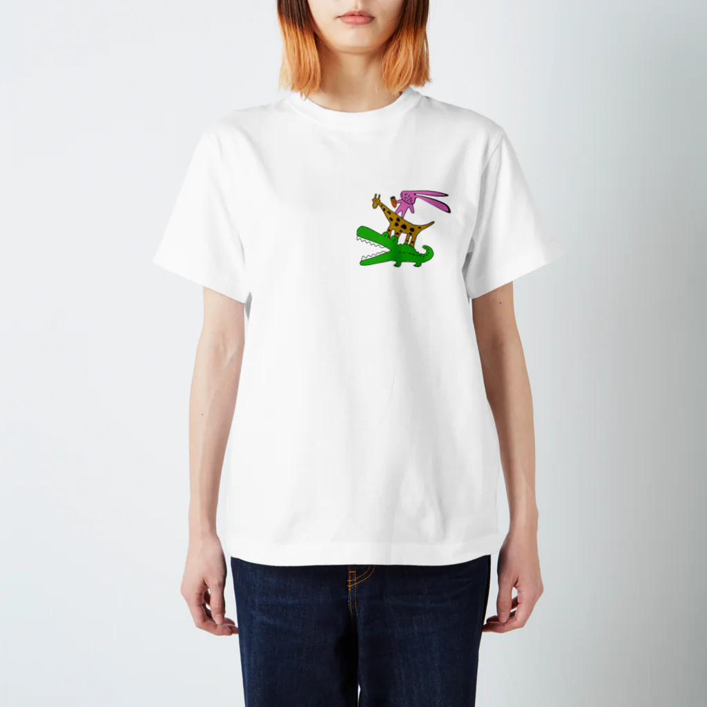 Azuショップのワニキリンウサギ Regular Fit T-Shirt