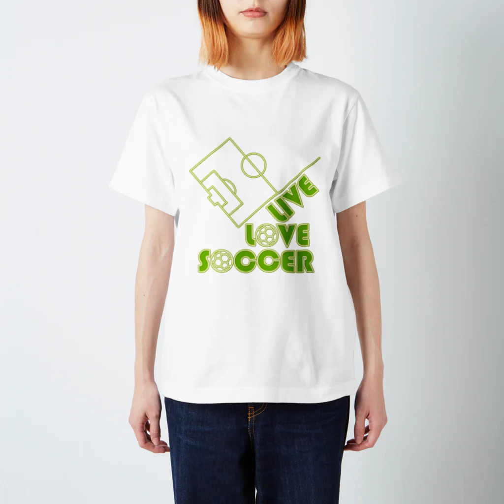 AURA_HYSTERICAのLL_SOCCER Regular Fit T-Shirt