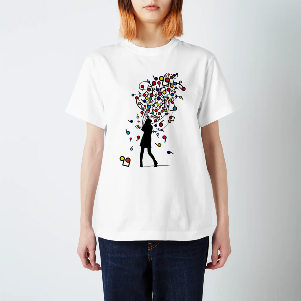 AURA_HYSTERICAのソラミミ Regular Fit T-Shirt