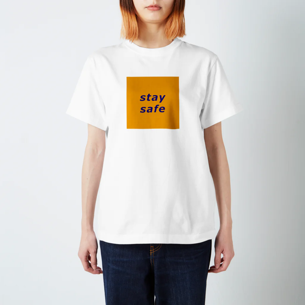 itsumo_nemuiのstay safe Regular Fit T-Shirt