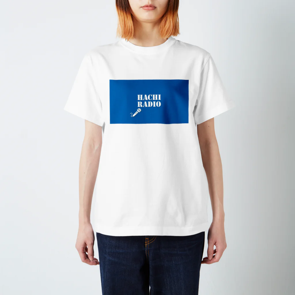 telのハチラジ青T スタンダードTシャツ