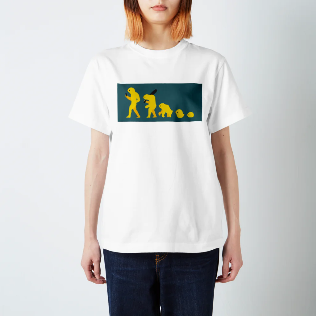 ぷにおもちSHOPのチーヨエボリューション スタンダードTシャツ