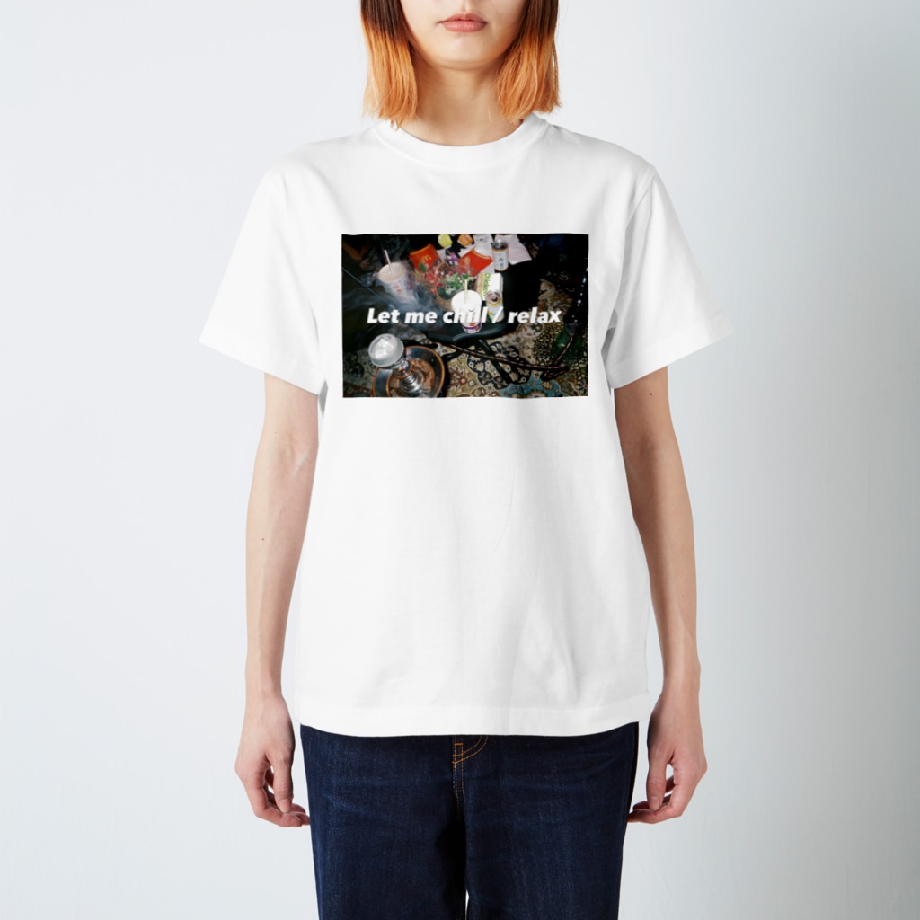 指の#let_me_chill Regular Fit T-Shirt