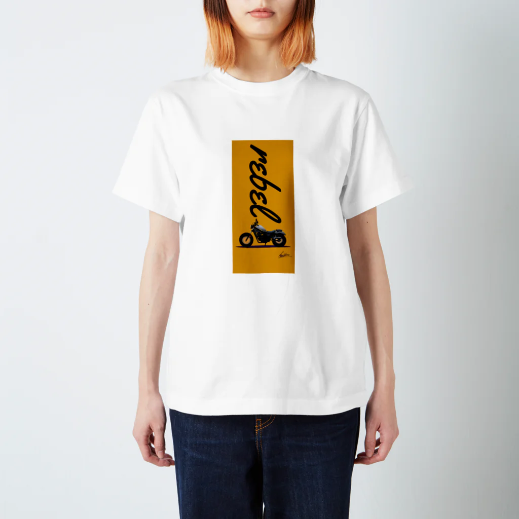 あじぴそのrebel250 /レブル250 Regular Fit T-Shirt