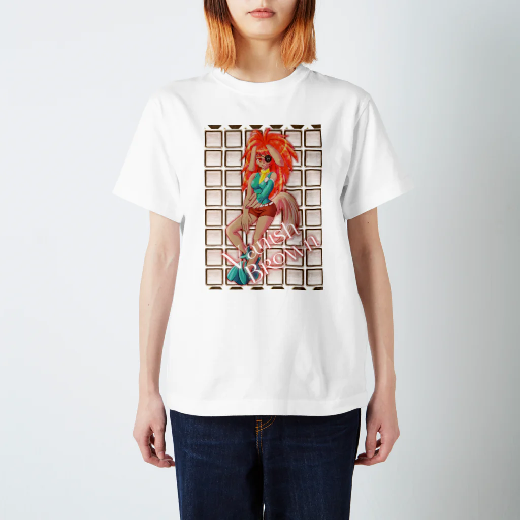 ひすこのバニッシュ スタンダードTシャツ