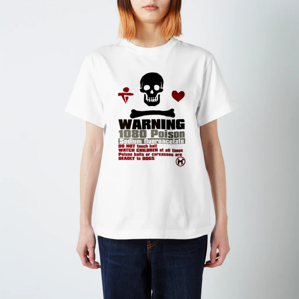 AURA_HYSTERICAのWARNING スタンダードTシャツ