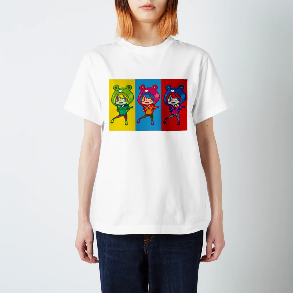 chiamiのくまっこちゃん Regular Fit T-Shirt