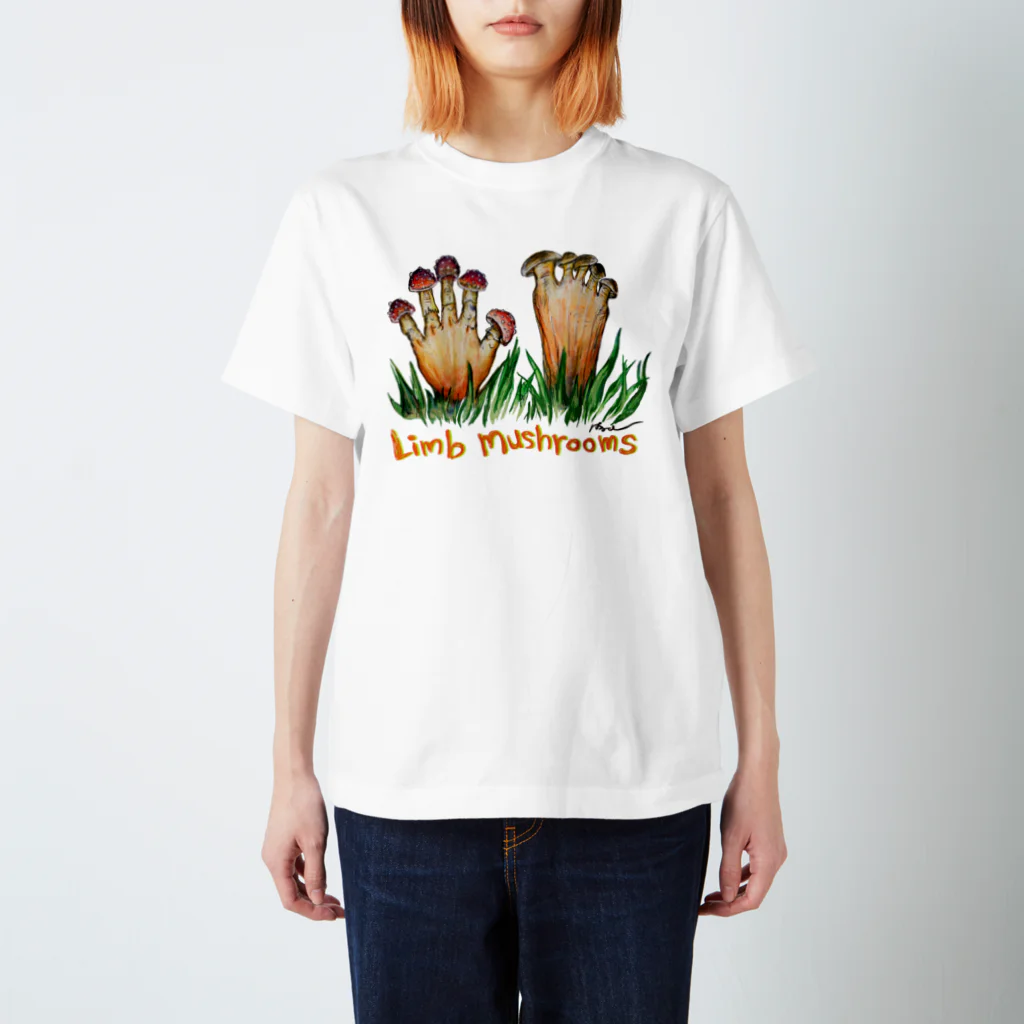 守時はるひのLimb mushrooms スタンダードTシャツ