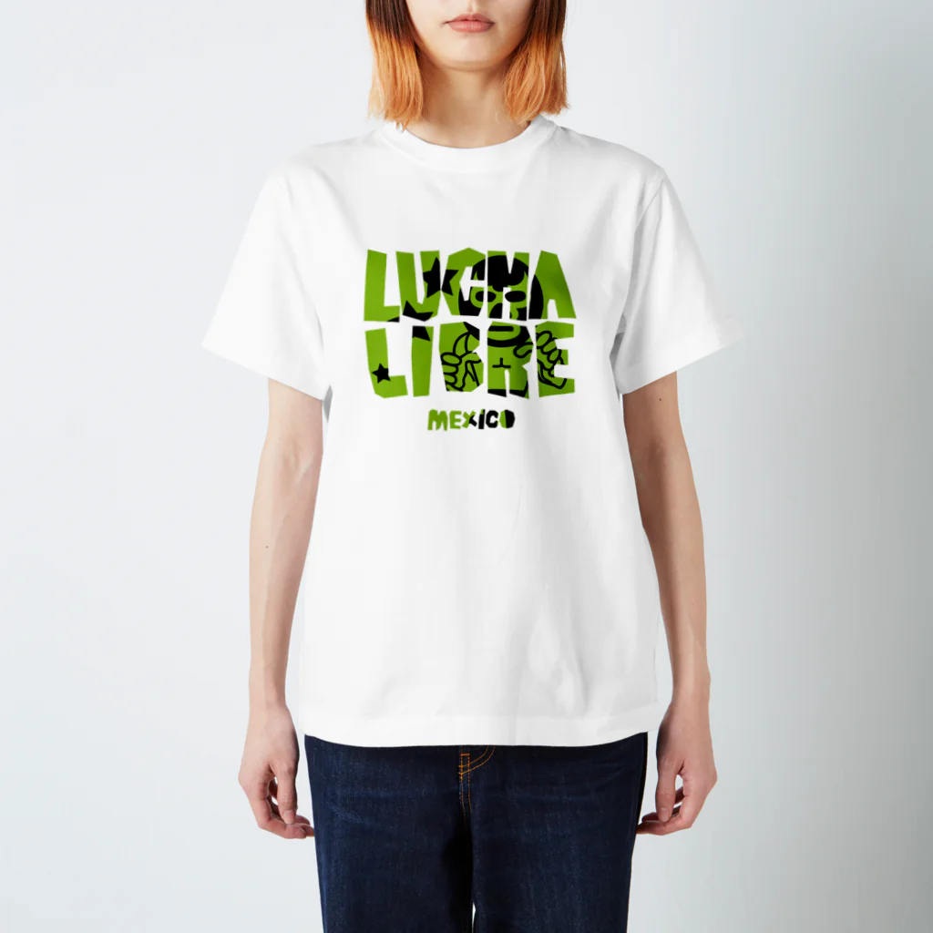 LUCHAのLUCHA LIBRE mexico Regular Fit T-Shirt