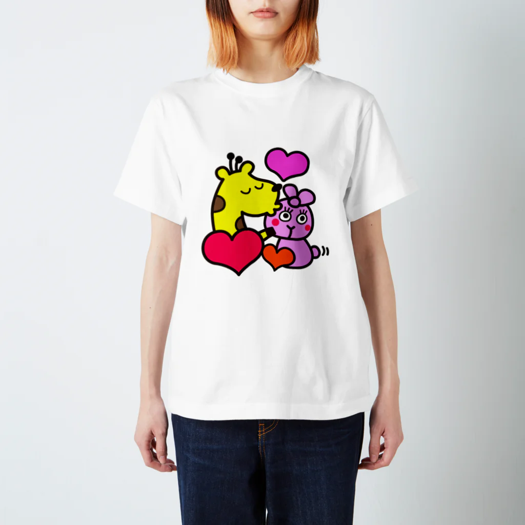 ひなたぽけっとのらぶらぶふうふ スタンダードTシャツ