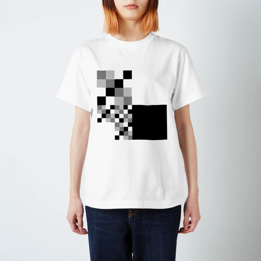 mikiyaの四角 スタンダードTシャツ