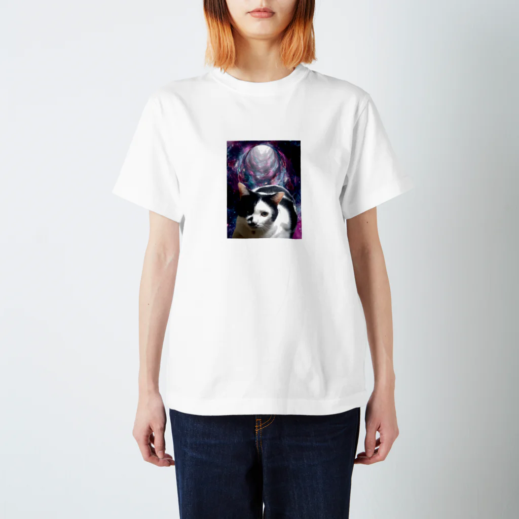 ネメの宇宙ネコTシャツ スタンダードTシャツ