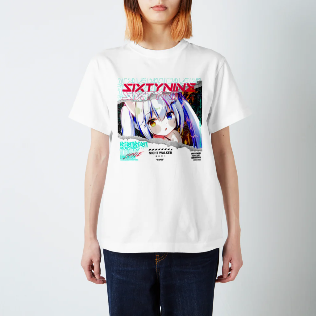 キラモンのフランちゃんのお店のfran_sq スタンダードTシャツ