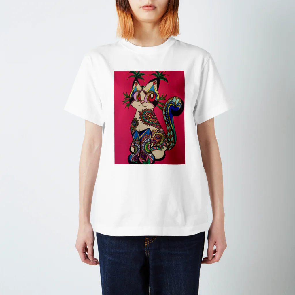 tomoe_yamauchi_love_のLove cat vol.5 Regular Fit T-Shirt