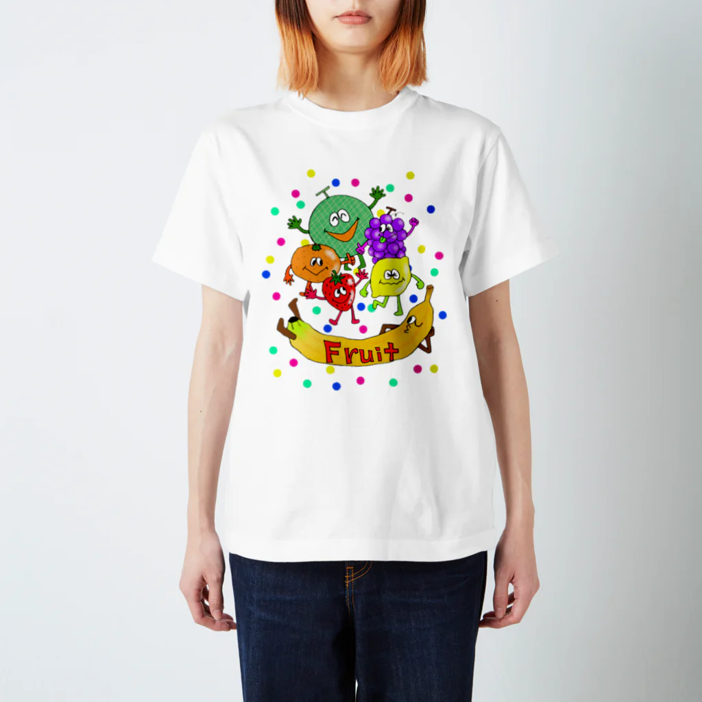 wakukira mai artのfrit スタンダードTシャツ