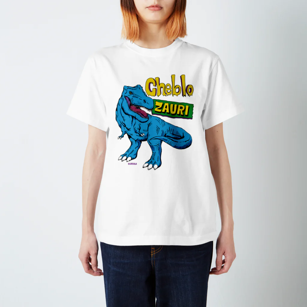 CHEBLOのZAURI △Sky Blue▼ スタンダードTシャツ