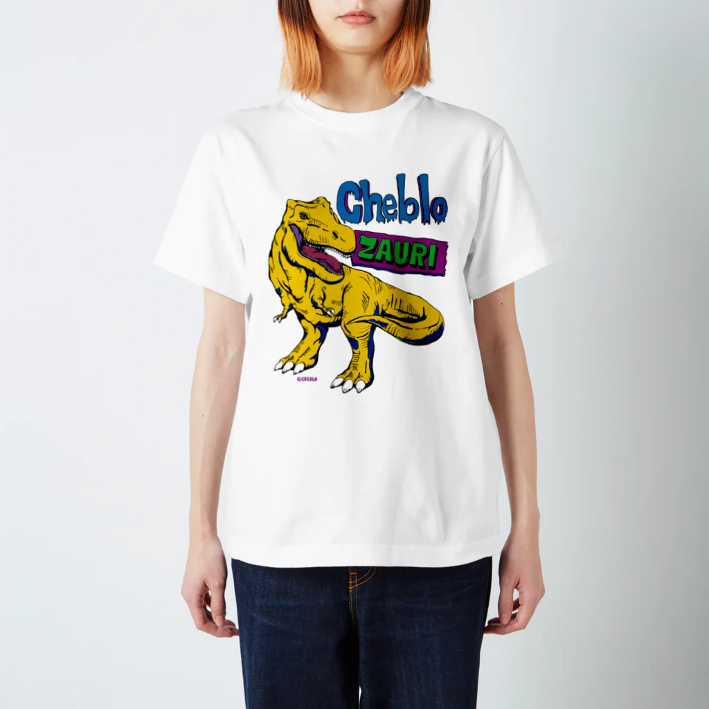 CHEBLOのZAURI △Yellow▼ スタンダードTシャツ