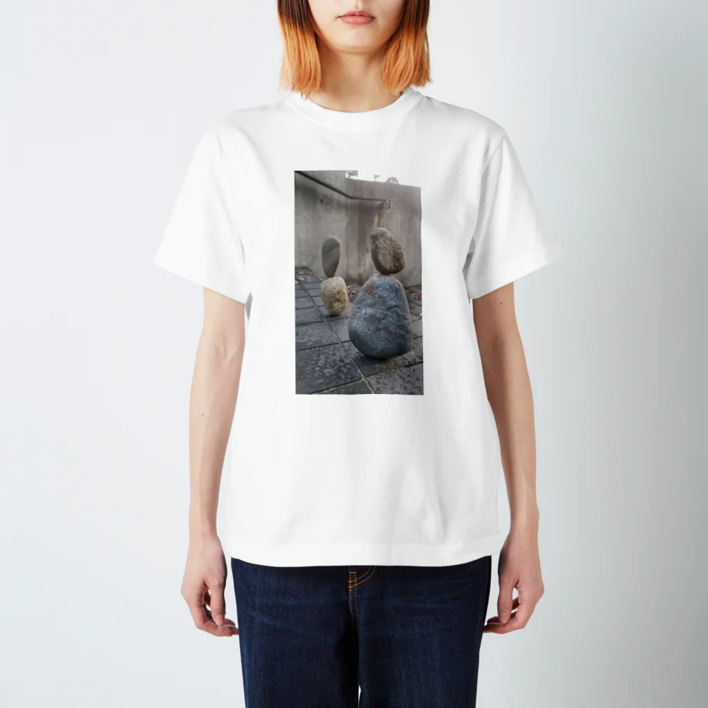 YOYOKOの石積みTシャツ スタンダードTシャツ