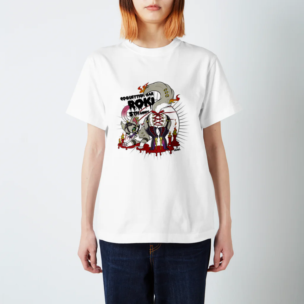 Coquettish bar ROKIのROKI5周年グッズ スタンダードTシャツ