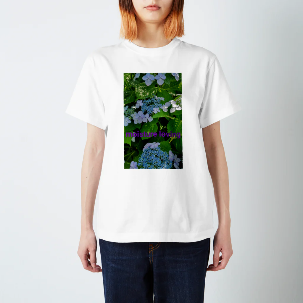 saraquaarinaの紫陽花Ⅱ スタンダードTシャツ