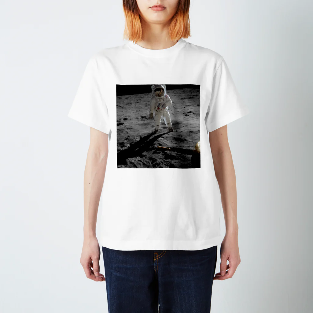 趣味のTシャツショップのアポロ11号月面着陸 スタンダードTシャツ