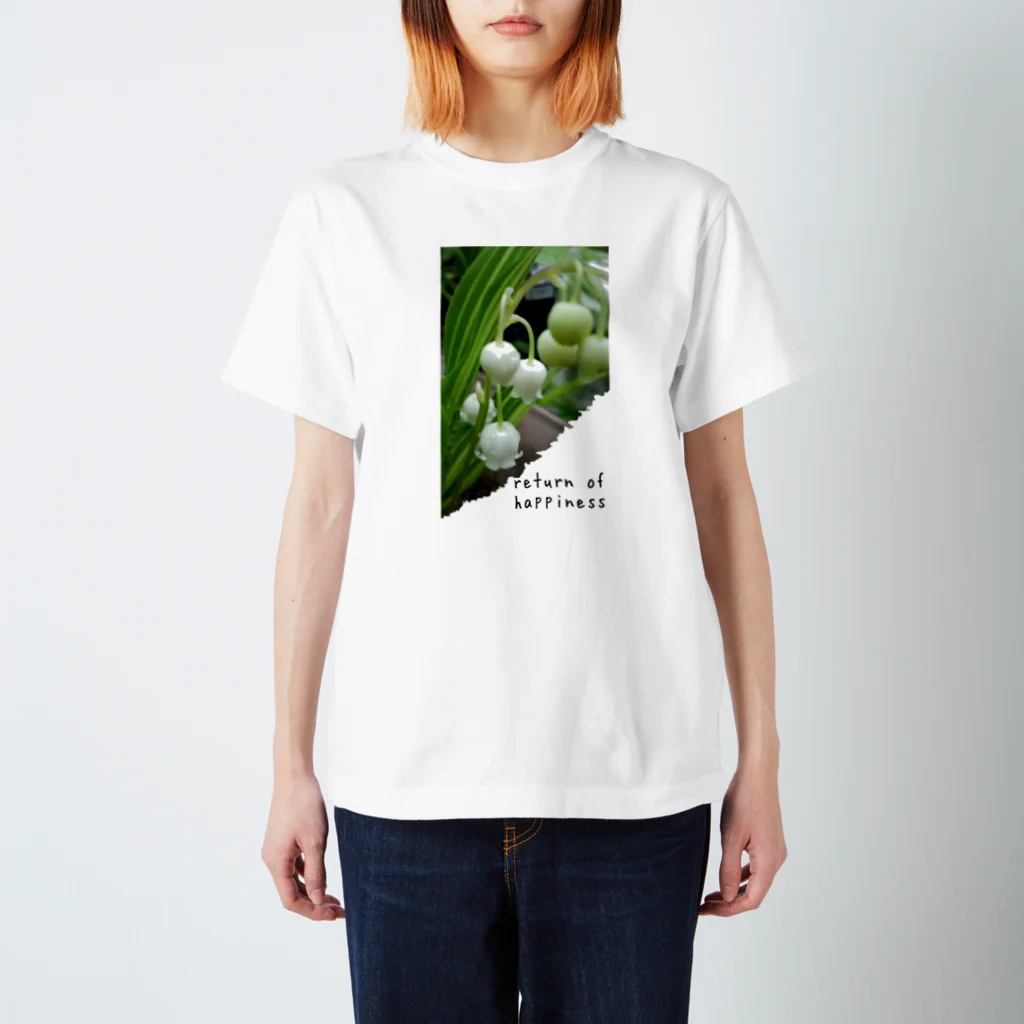 ToRaMiのスズランの花言葉 スタンダードTシャツ