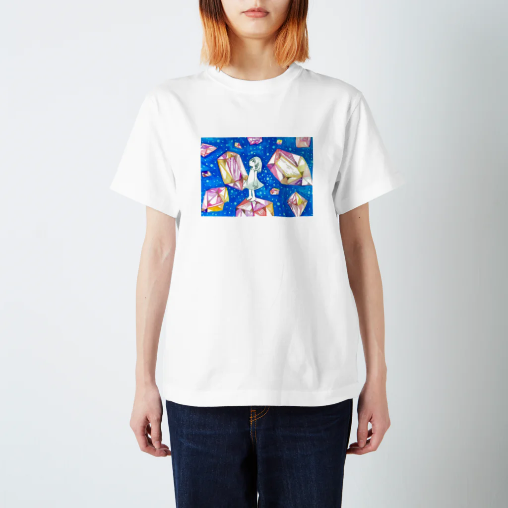WORLD OF GIRLSの結晶世界Tシャツ Regular Fit T-Shirt