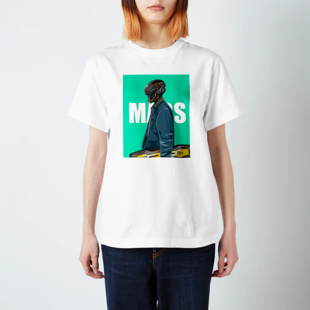 MARS seriesのYoung people living on Mars.01 Regular Fit T-Shirt