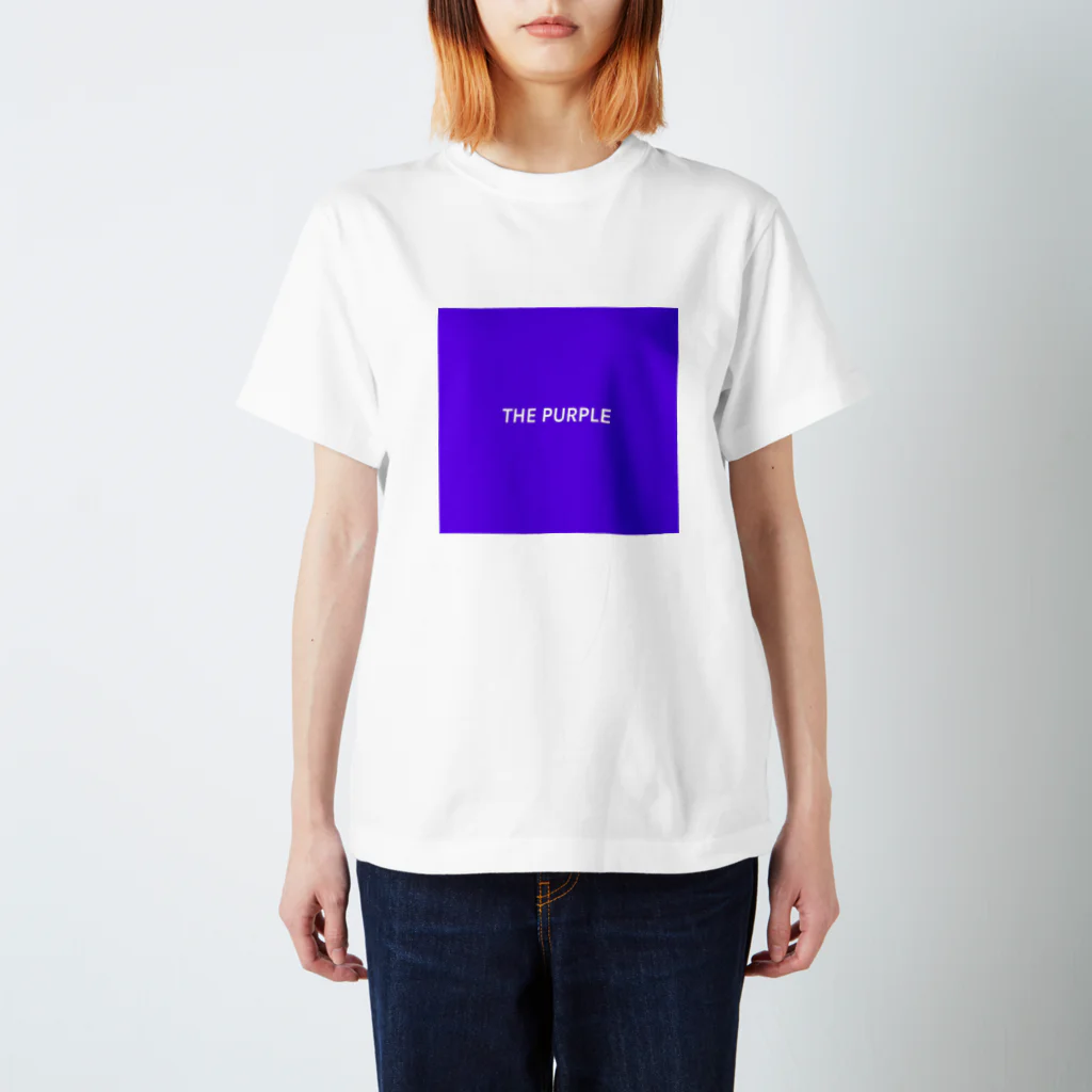 THE PURPLEのTHE PURPLE logo tee Regular Fit T-Shirt