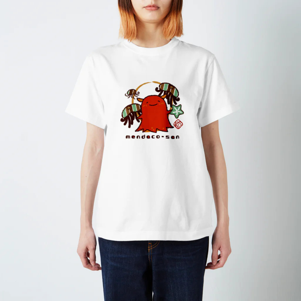 NANAPIAのめんだこさん（未知なる冒険へ） スタンダードTシャツ