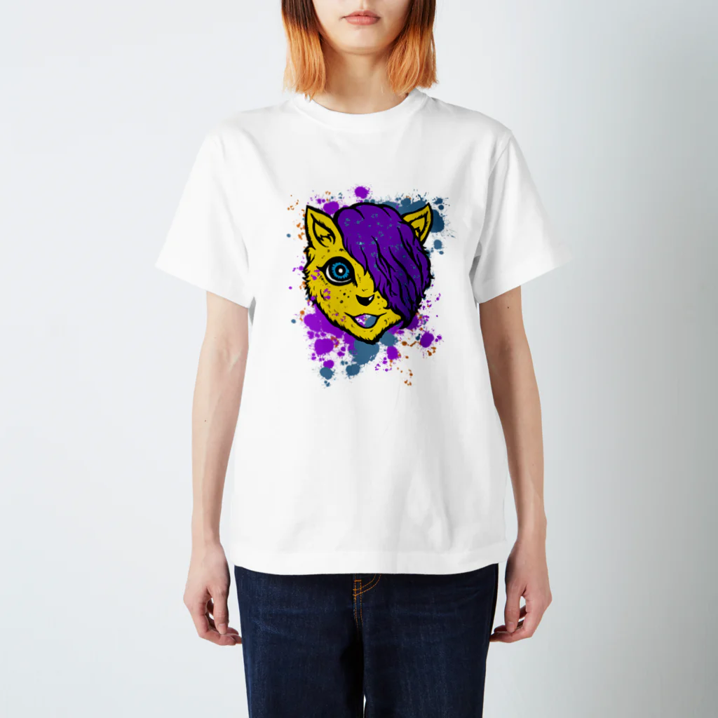 MUTANT JUNK PLANETのNEKO INK スタンダードTシャツ