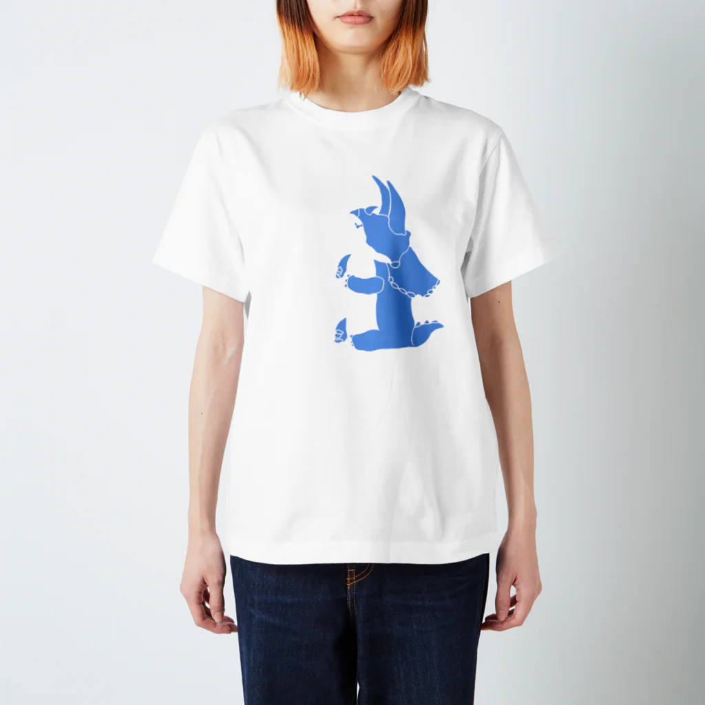 ぺぇねもんショップのちょこんとトリケラトプスくん スタンダードTシャツ