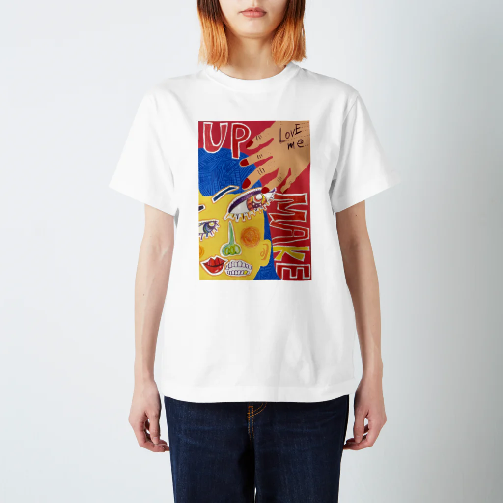 magma girlのMAKE UP Regular Fit T-Shirt