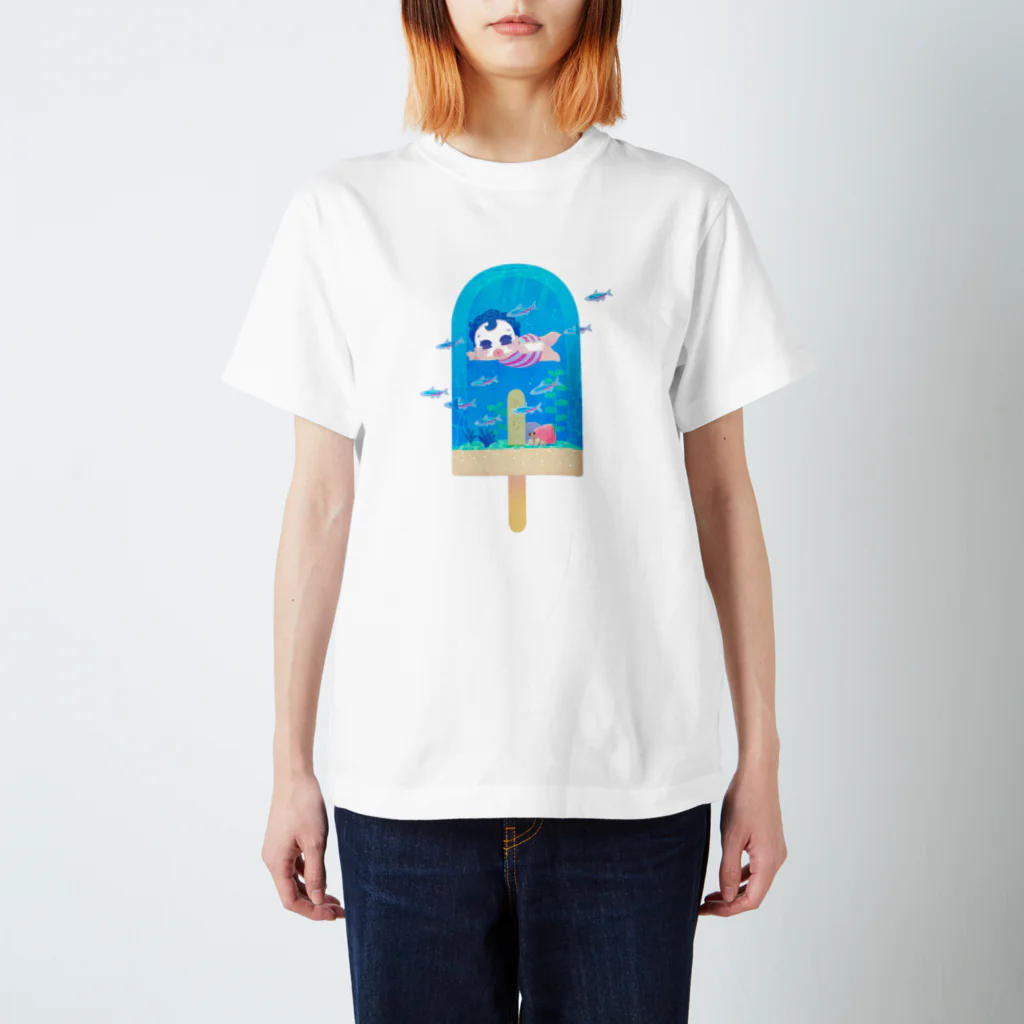 BOKUPOTE_Shopのすいすいぼくちん スタンダードTシャツ