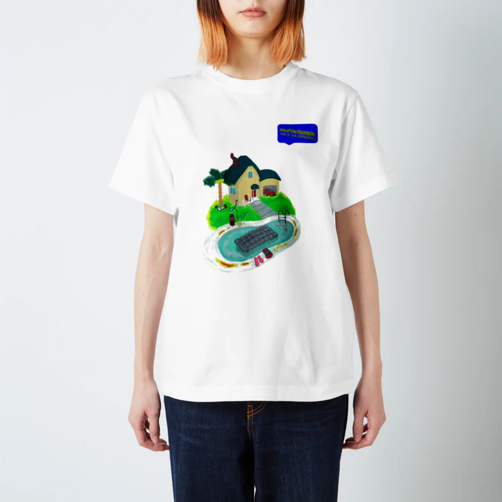 somei saeka' shopのone of the Fountain. スタンダードTシャツ