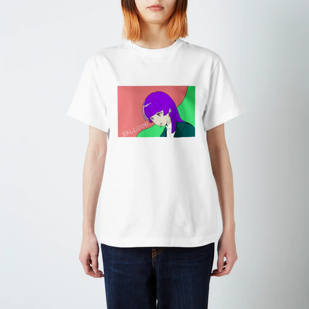 𝔪𝔦𝔶𝔞 𝔰𝔢𝔦𝔥𝔬のballoon スタンダードTシャツ