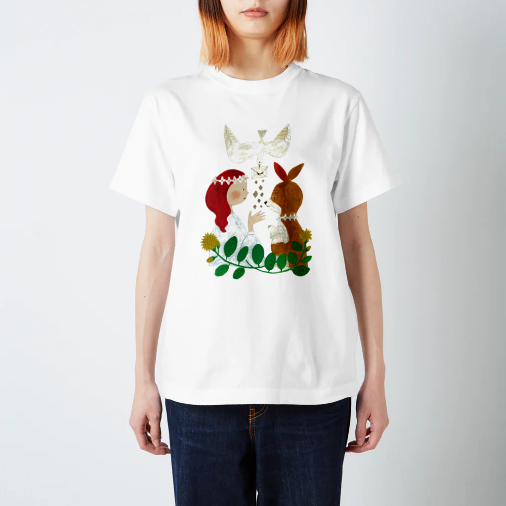 maccoの春の手紙 スタンダードTシャツ