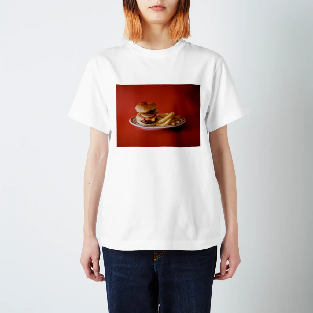 Kensuke Hosoyaのハンバーガー スタンダードTシャツ