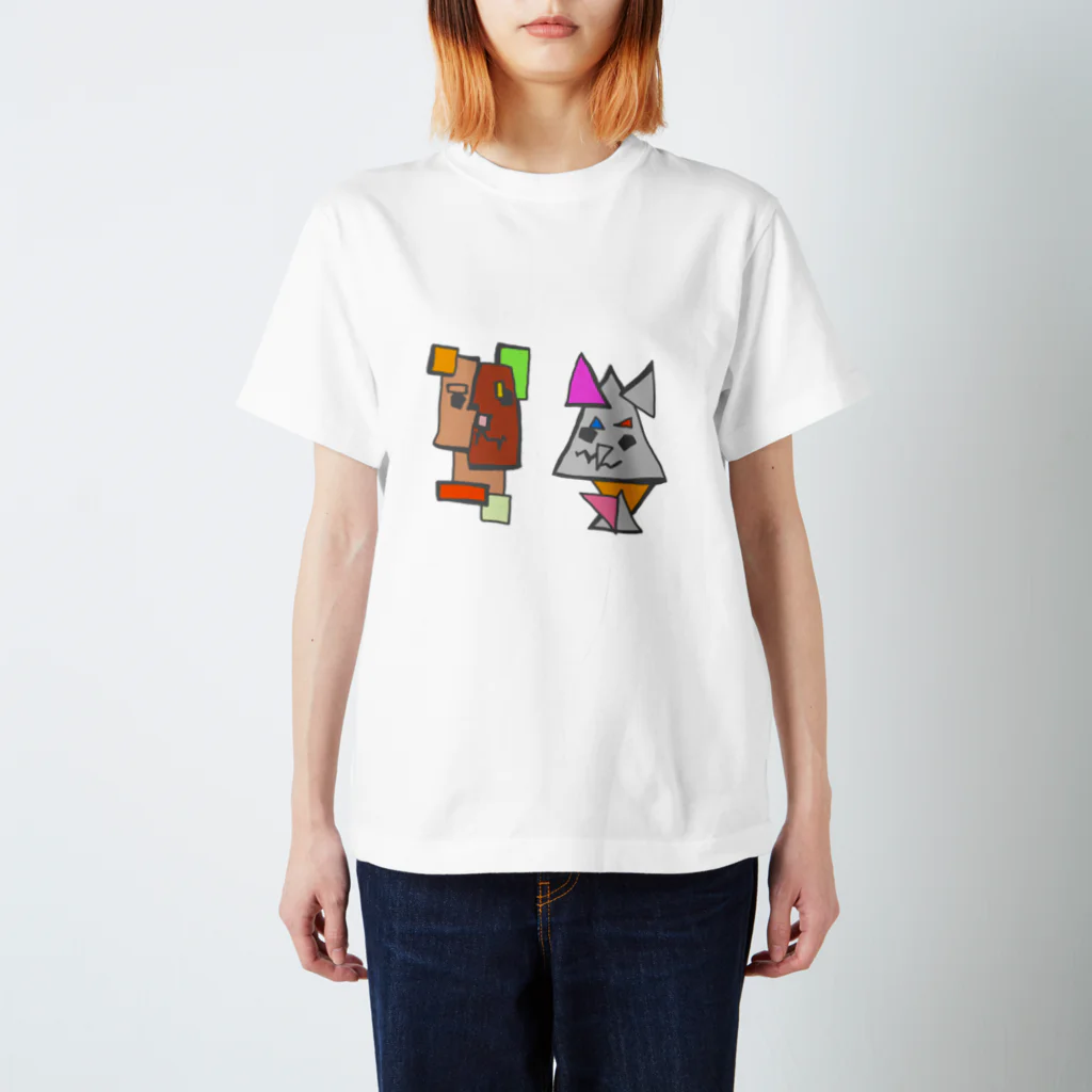 しゃろふいのピカソ風？しゃろふい1 スタンダードTシャツ