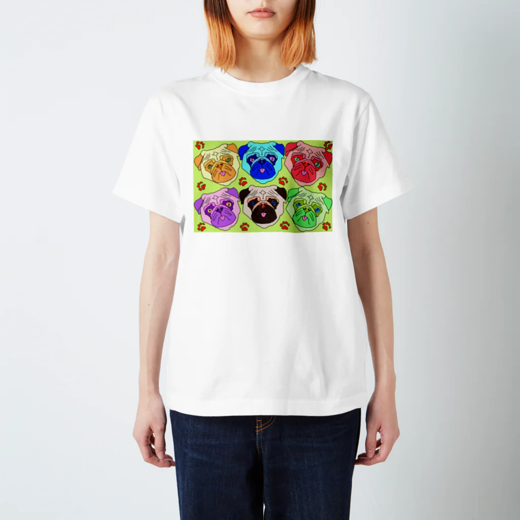 Fumio MatsubayashiのPUGS Regular Fit T-Shirt