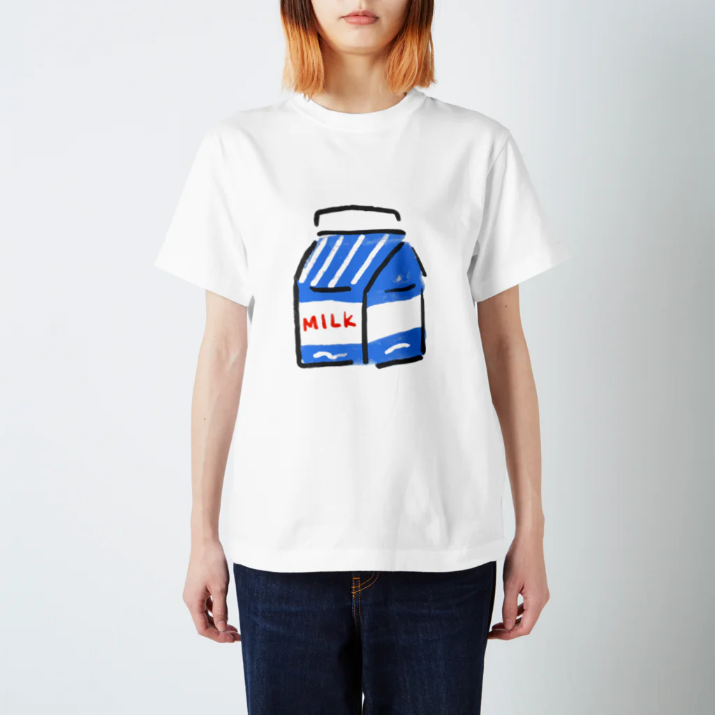 きのこのおうちのぎゅにゅたっぷり スタンダードTシャツ